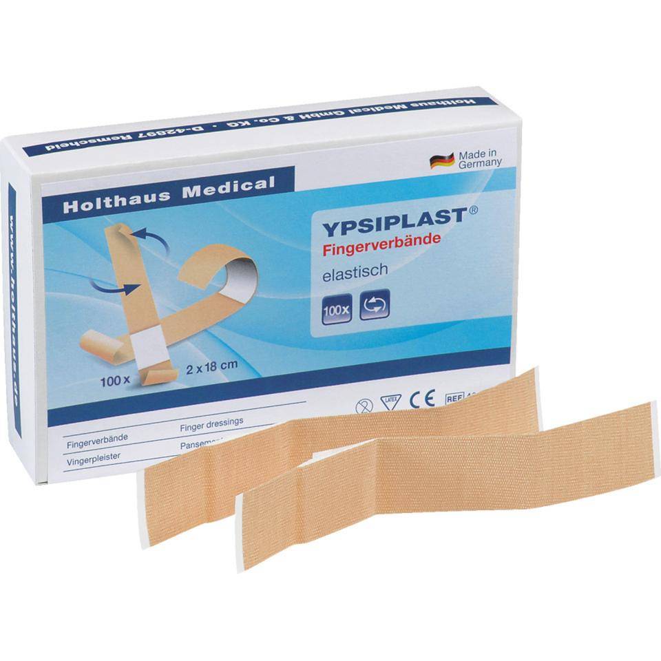 Holthaus Medical Fingerverband YPSIPLAST®, elastisch, beige, 18x2cm, 100/VE