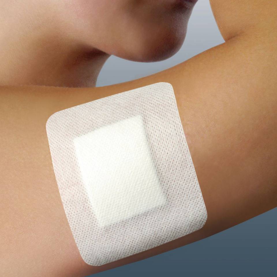 Holthaus Medical Wundverband YPSIPOR, weiß, steril verpackt, 10x10cm, 10/VE