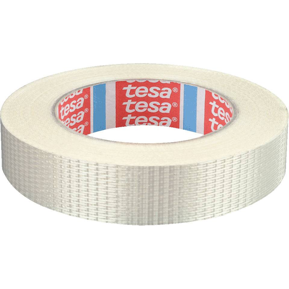 tesa® Klebeband 4591, transparent, Polyesterfilm, 25mm, 50m/Rolle, 6 Rollen/VE