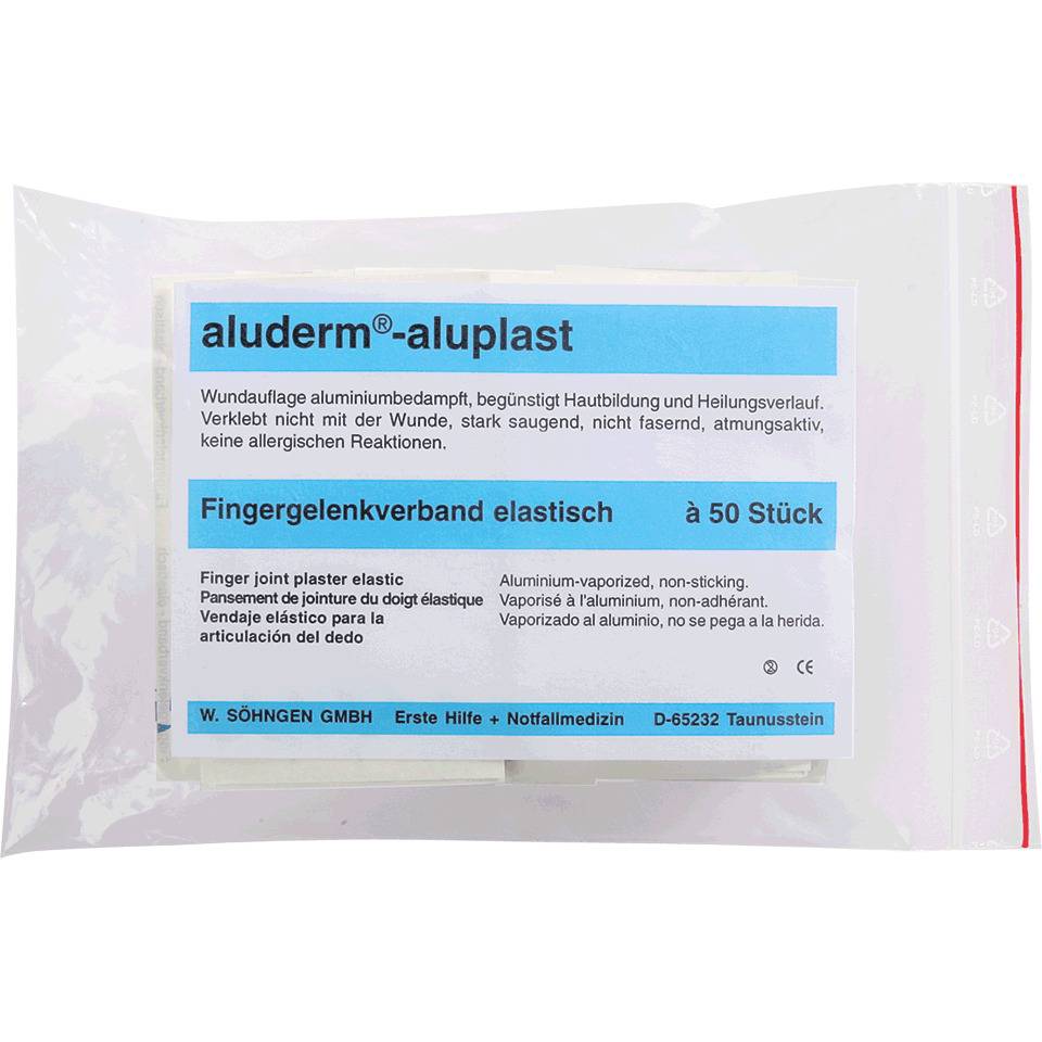 Nachfüllset für aluderm®-aluplast Pflasterspender, Fingergelenkverband, 50/VE
