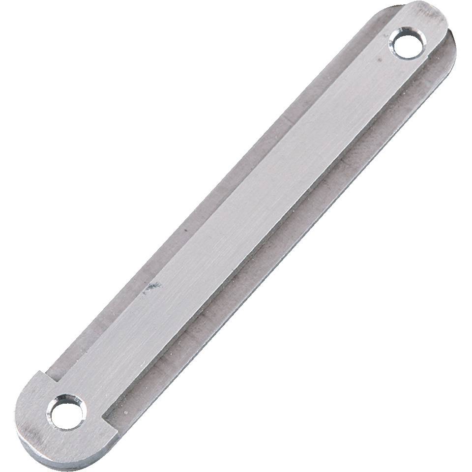 RS-GUIDESYSTEMS Wandclip, für Sicherheits-Gurtpfosten, Edelstahl, 2 Bohrungen