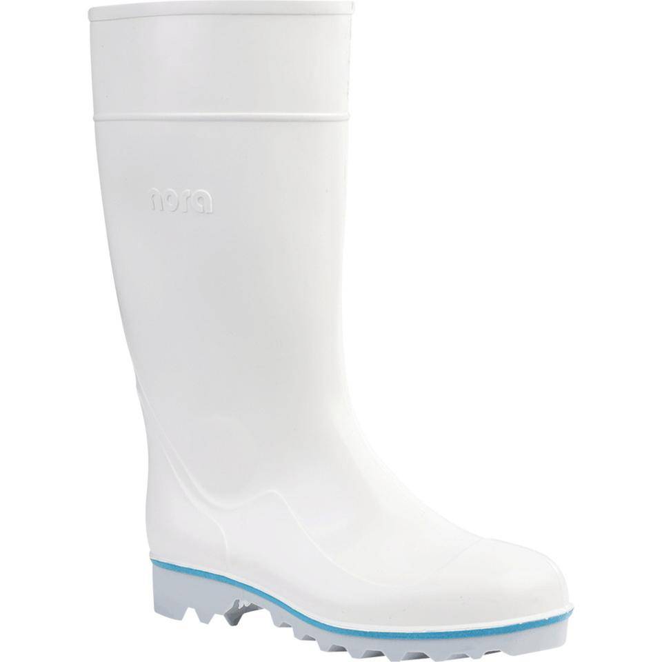 nora Gummistiefel Multi Ralf, 7549710, S4 SRC, weiß, PVC/Nitrilkautschuk, Größe 45