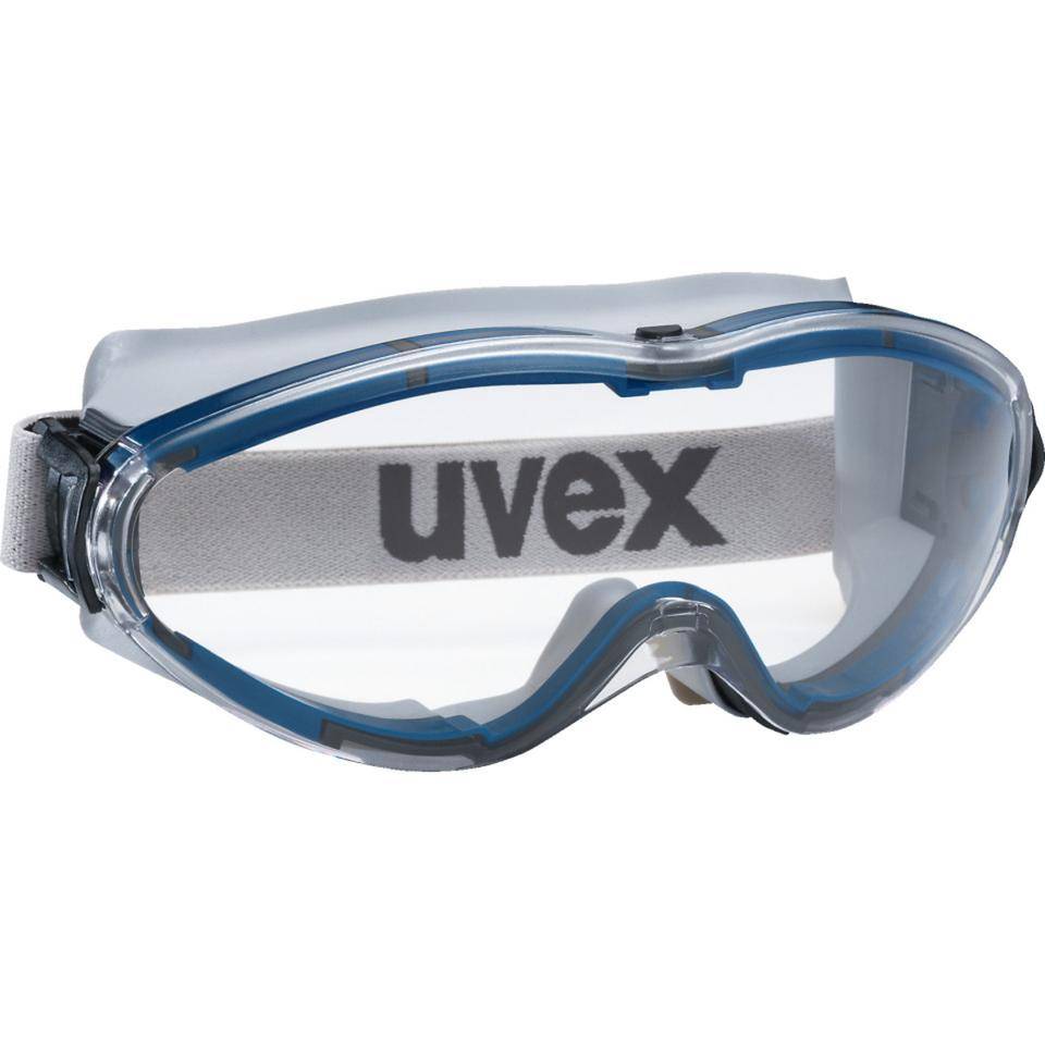 uvex Vollsichtbrille ultrasonic 9302.600, blau/grau, PC-Scheibe,extreme, 80g