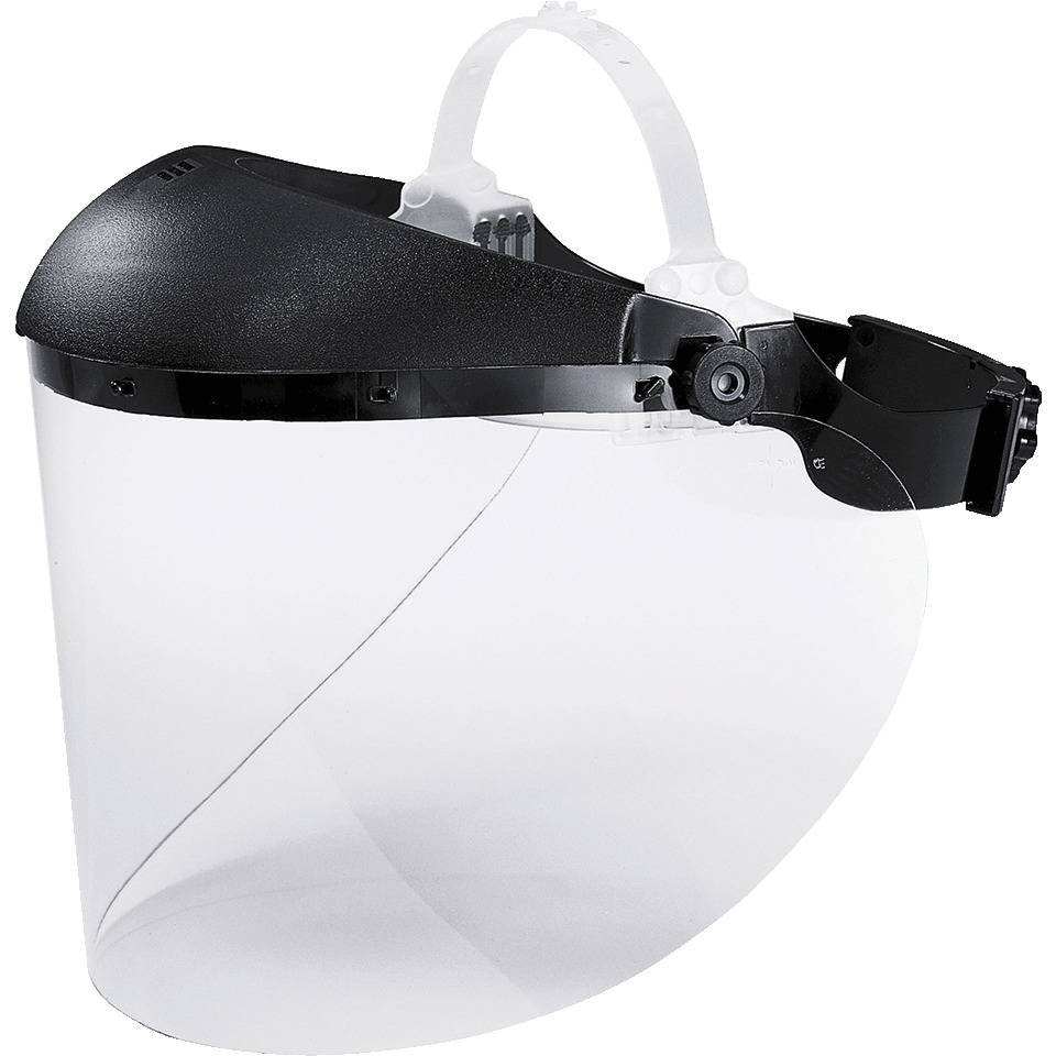 uvex Gesichtsschutzschirm 9706.514, EN 166, farblose Acetat-Scheibe, 237g