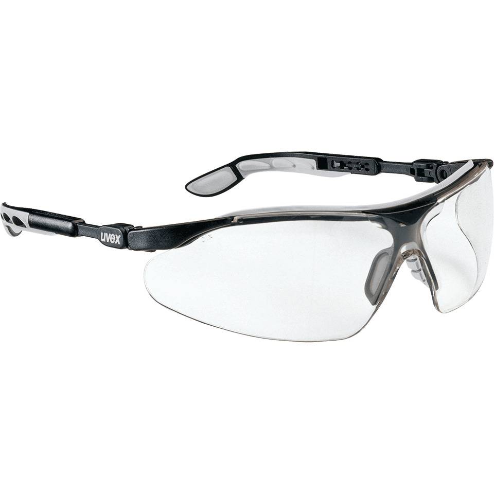 uvex Schutzbrille i-vo 9160.275, schwarz/grau, PC-Scheibe, excellence, 33g