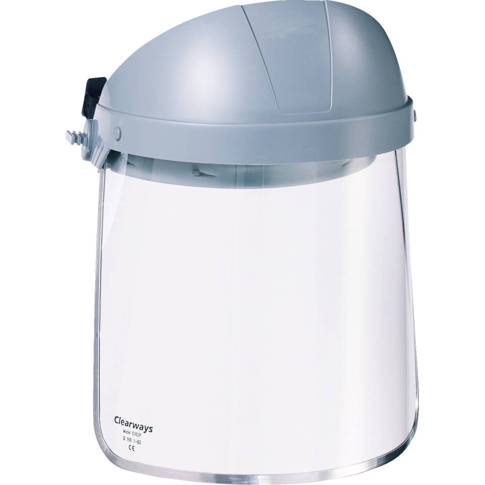 Honeywell Kopfhalter Clearways CB14, EN 166, mit Elastikband, grau, 85g