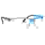 INFIELD Schutzbrille TERMINATOR, blau, PC-Scheibe, farblos, HC-Beschichtung, 27g