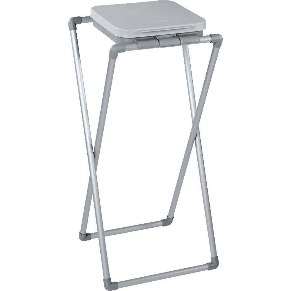 Sackständer Economy, für 60/70 l-Säcke, Deckelfarbe: grau, 400x800x400mm