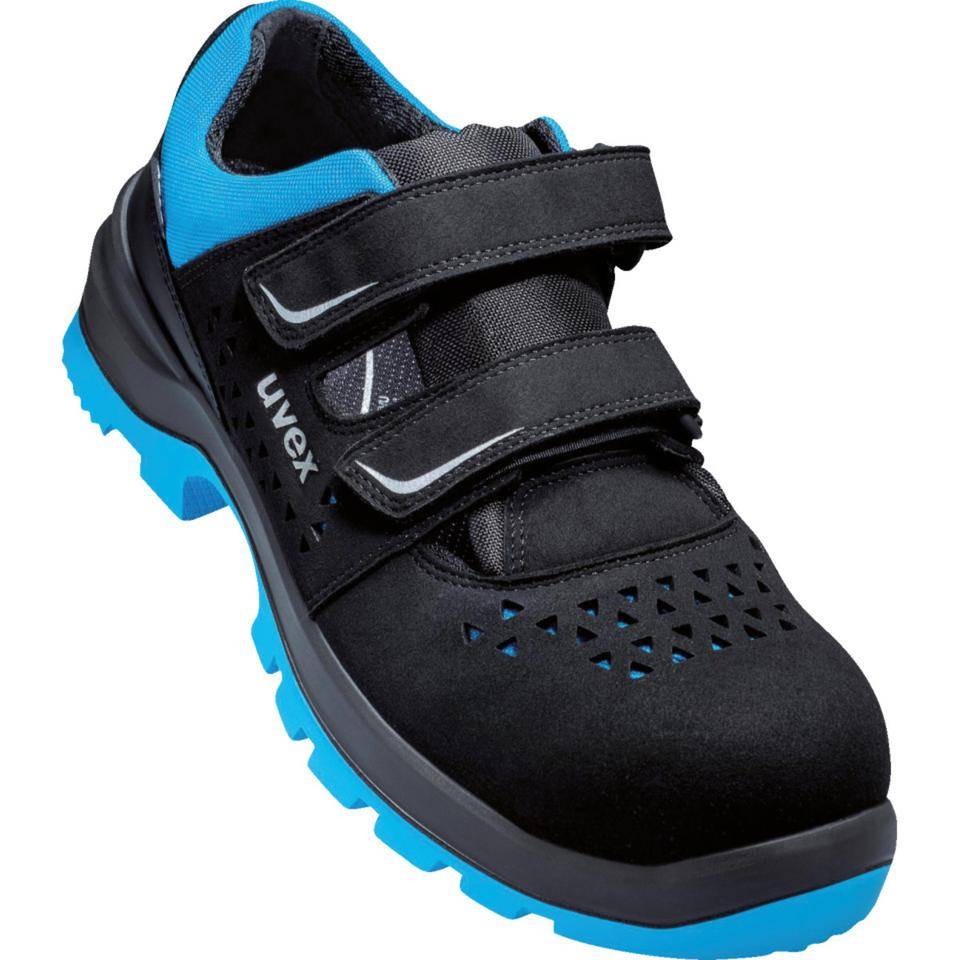 uvex ESD-Sandale uvex 2 xenova, 9553.2, Kat.II, S1P SRC, Mikrovelours, Weite 11, Gr.41