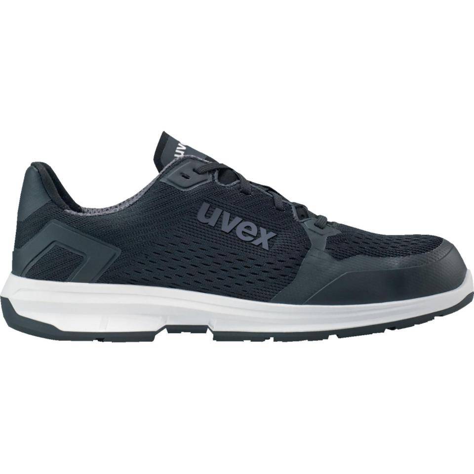uvex ESD-Halbschuh 1 sport, 6598.8, Kat.II, S1 SRC, schwarz, Weite 11, Größe 44