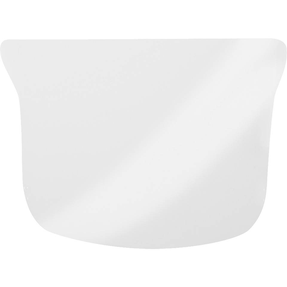 Ersatzscheibe für uvex Gesichtsschutzschirm 9705.014, farblose Acetat-Scheibe