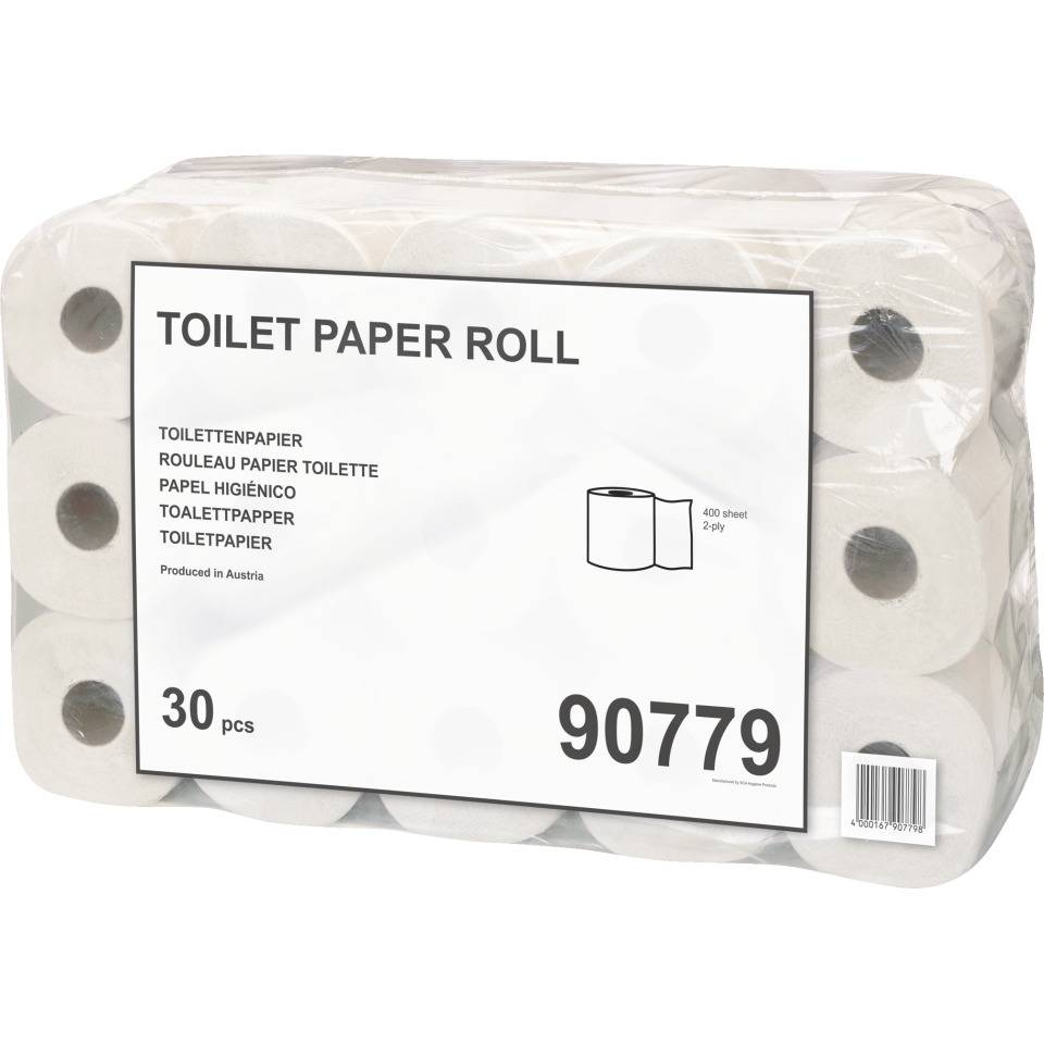TORK Tissue-Toilettenpapier T4, 2-lagig, weiß, Tissue, geprägt, 30/VE