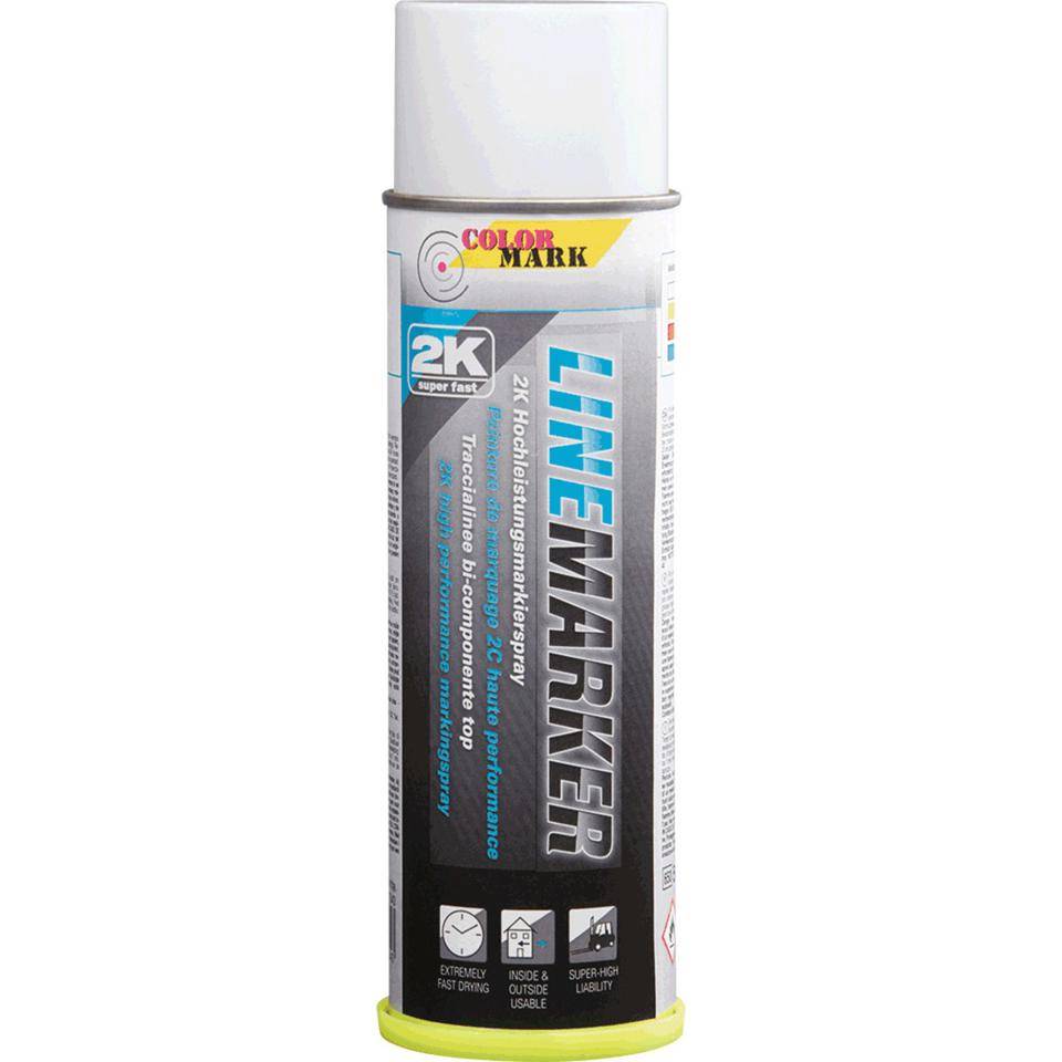 COLORMARK Bodenmarkierungsfarbe LINEMARKER, 2-Komponentenfarbe, weiß, 500ml/Dose