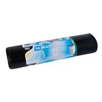 Papstar 12328, 150 l, Schwarz, Lineares Polyethylen mit niedriger Dichte (LLDPE), 150 cm, 700 mm, 10 Stück(e)