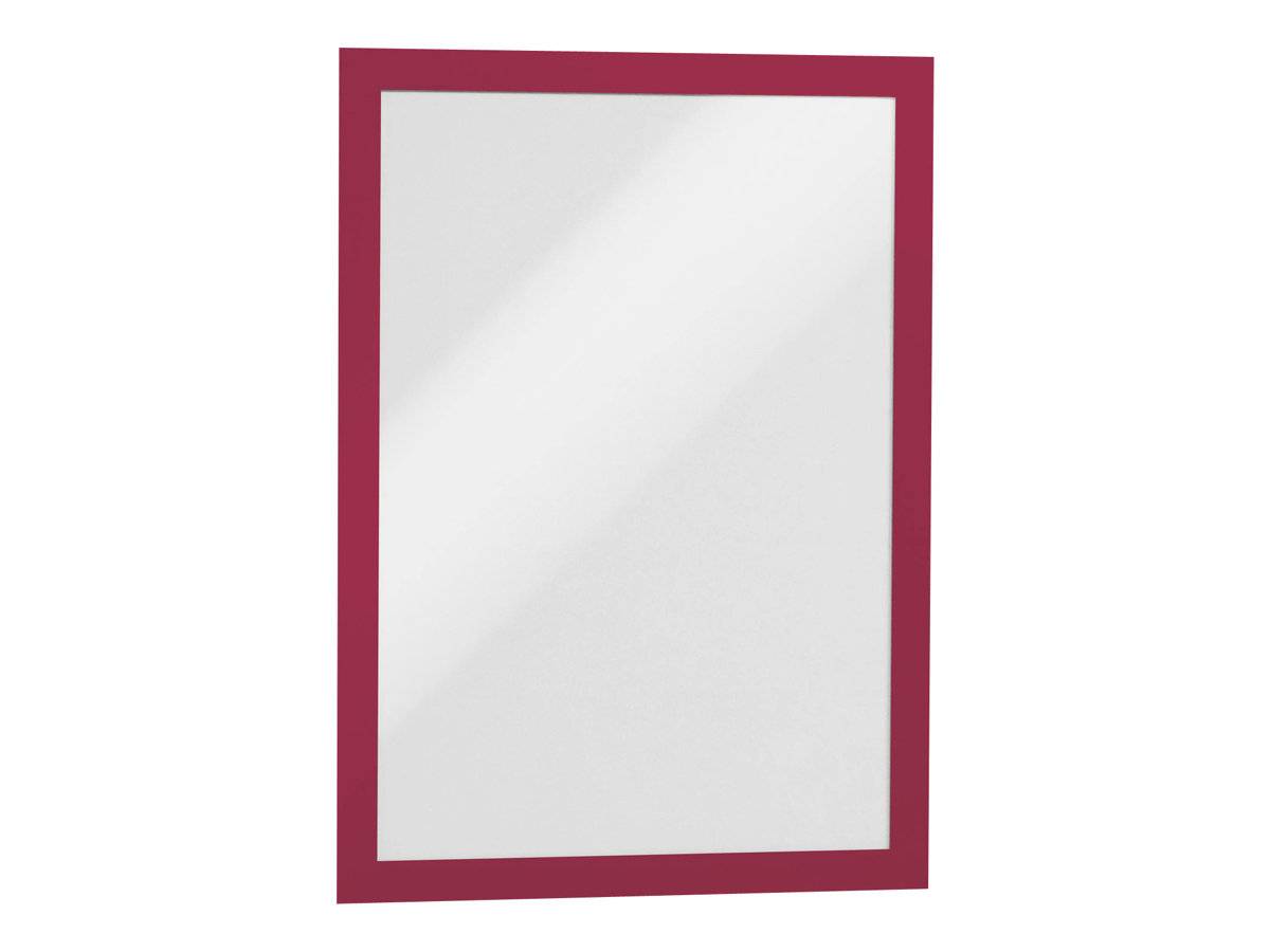 DURABLE MAGAFRAME - Dokumentenhalterung - für A4 - Roter Rahmen (Packung mit 10)