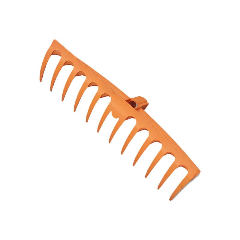 Bradas Rechen-Aufsatz TQ, 12 Zinken, orange