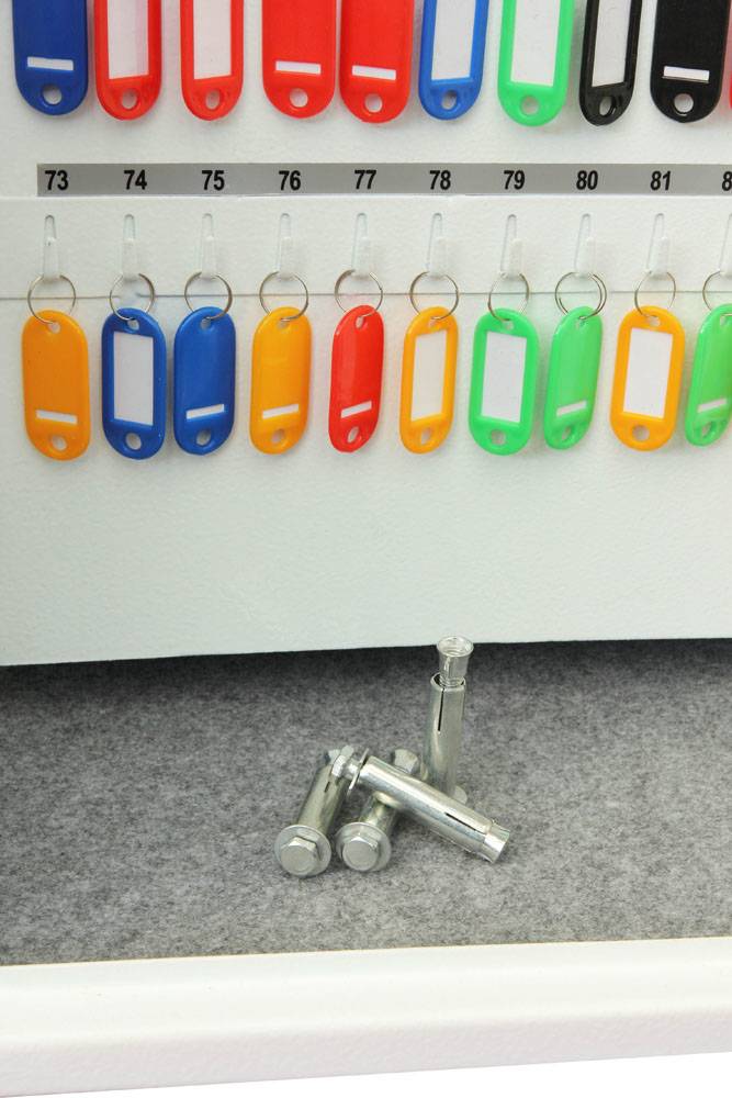 Phoenix Cygnus KS0032E, Metall, Weiß, 48 Haken, Elektronisch, 300 x 100 x 360 mm