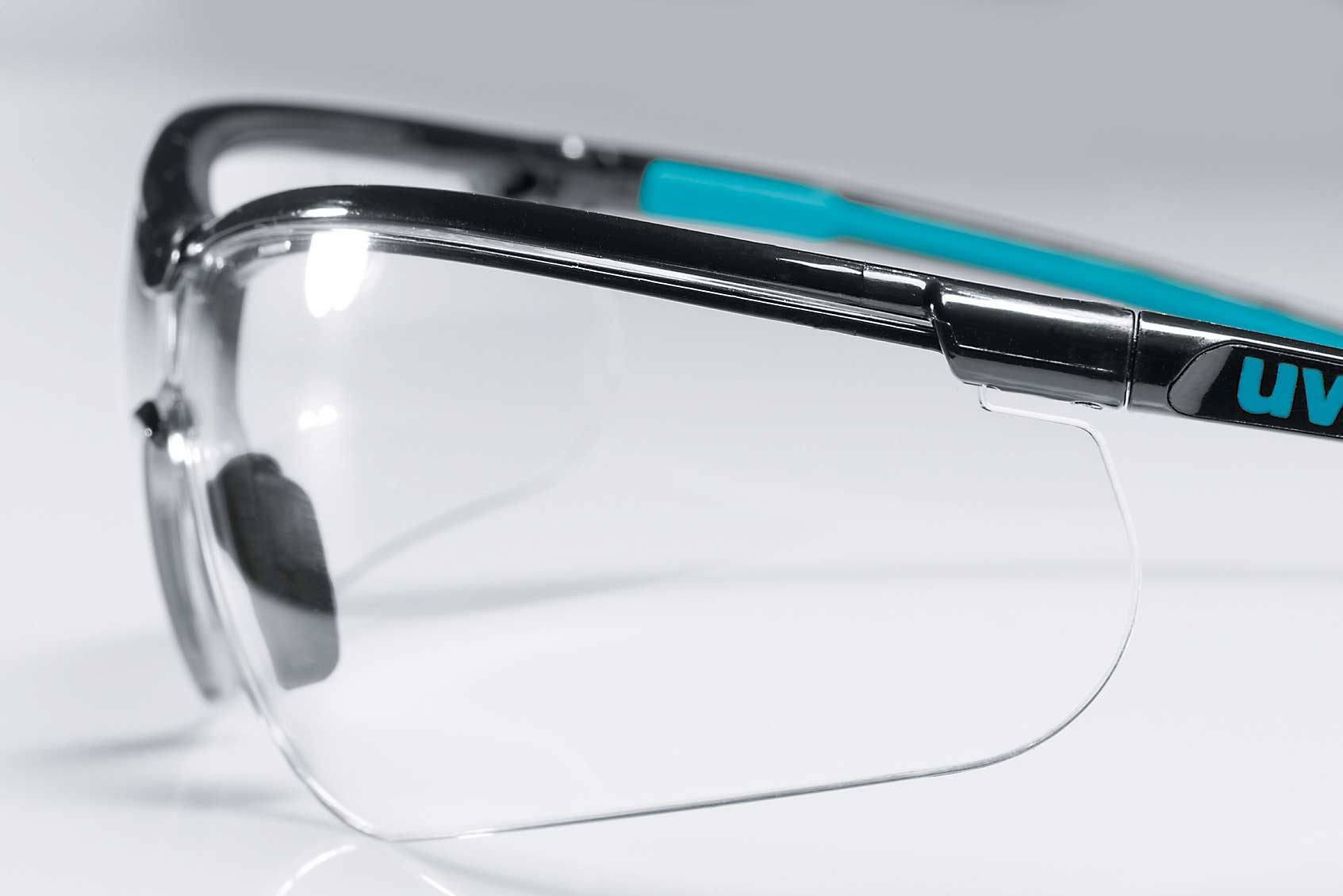 Uvex 9193280, Schutzbrille, Schwarz, Weiß, Polycarbonat, 1 Stück(e)