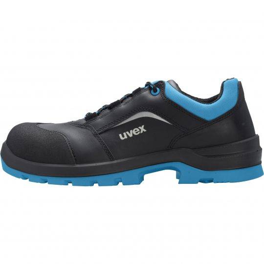 Uvex 95552, Männlich, Erwachsener, Sicherheitsschuhe, Schwarz, Blau, ESD, S3, SRC, Schnürverschluss