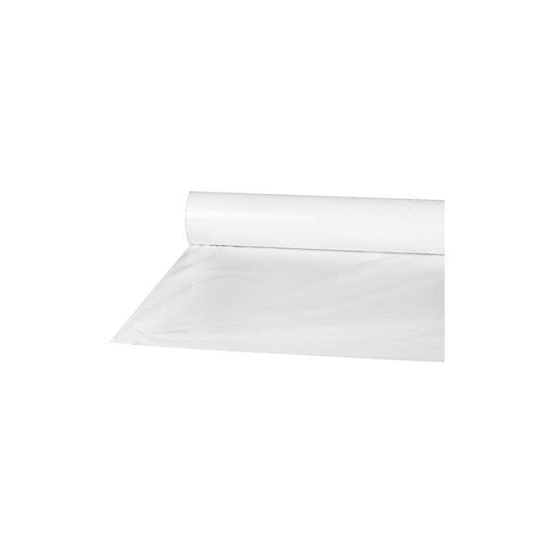STARPAK Folien-Tischdecke, (B)800 mm x (L)50 m, weiß