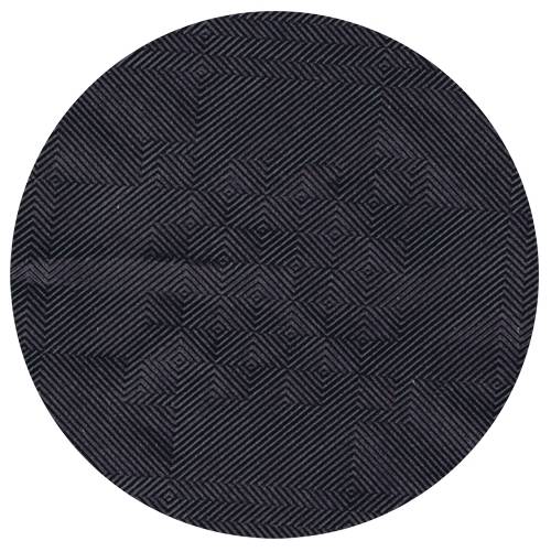 Papiertischtuch mit Damastprägung 8 m x 1,2 m schwarz. Material: Papier, recycled. Farbe: schwarz