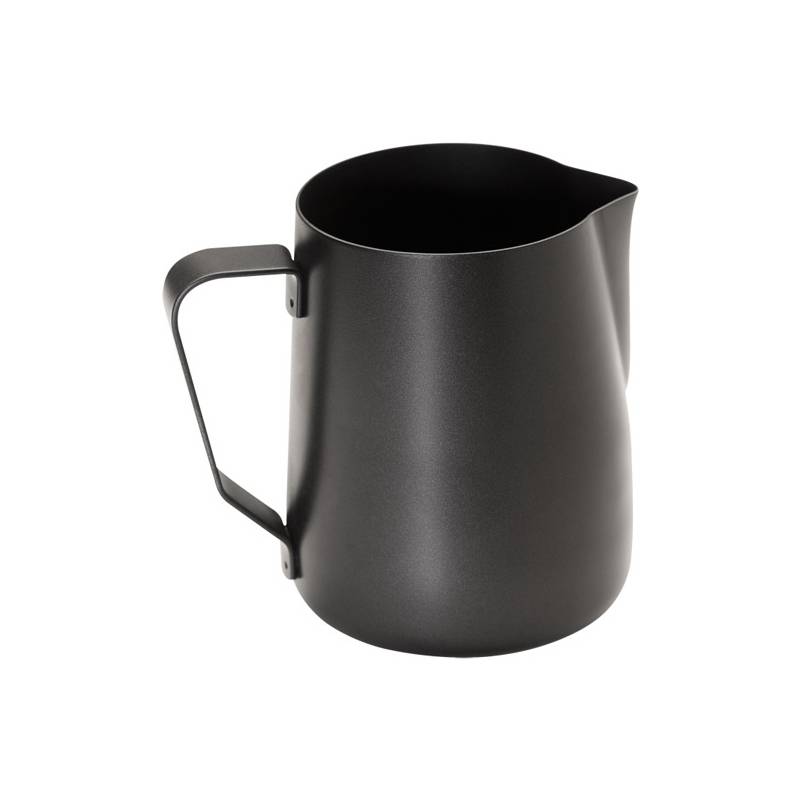 APS Milch-/Universalkanne, Edelstahl schwarz, 0,8 l