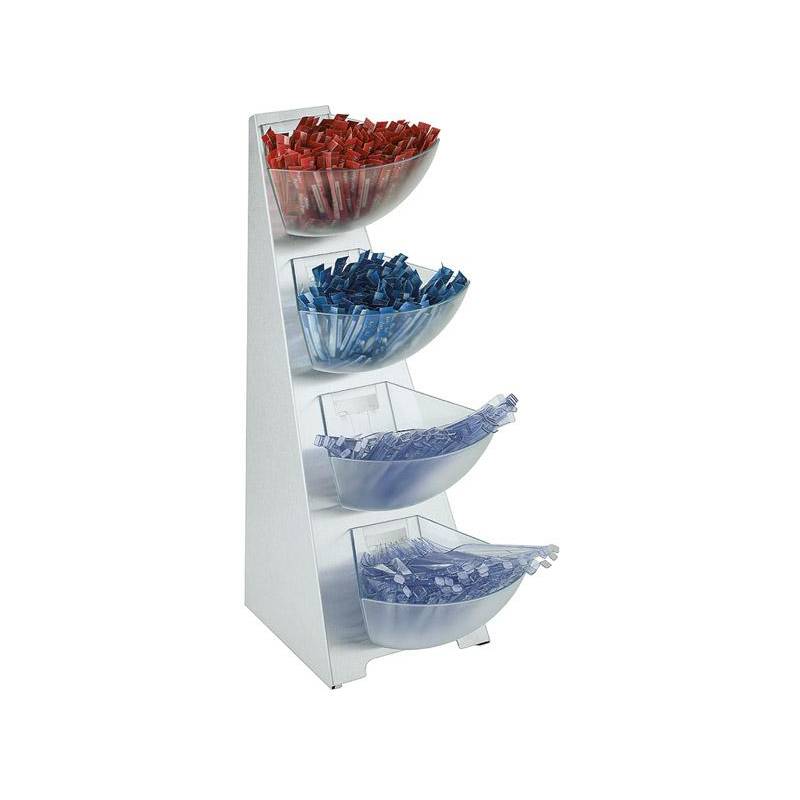 APS Portionsspender MULTI RACK, 4-stufig, Edelstahl