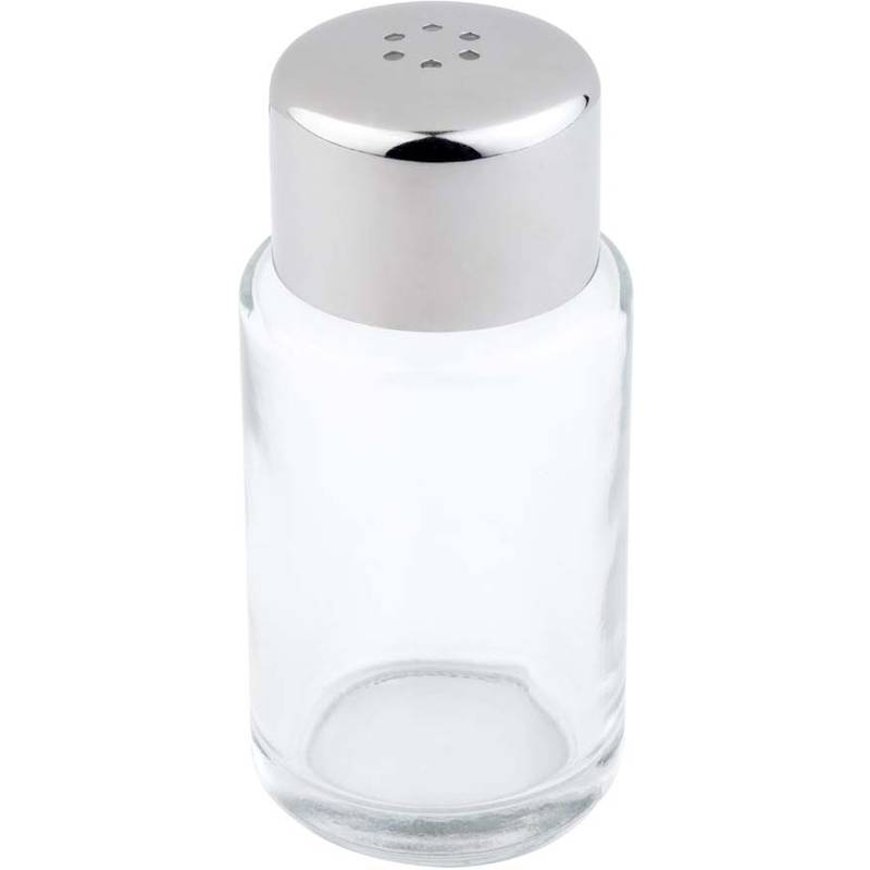 APS Salz- und Pfefferstreuer, Glas/Edelstahl, 6 Löcher