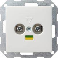 APS Ministreuer 4er-Set Glas/Edelstahl Durchmesser je 35 mm Hoehe 40 mm - 1 Stüc