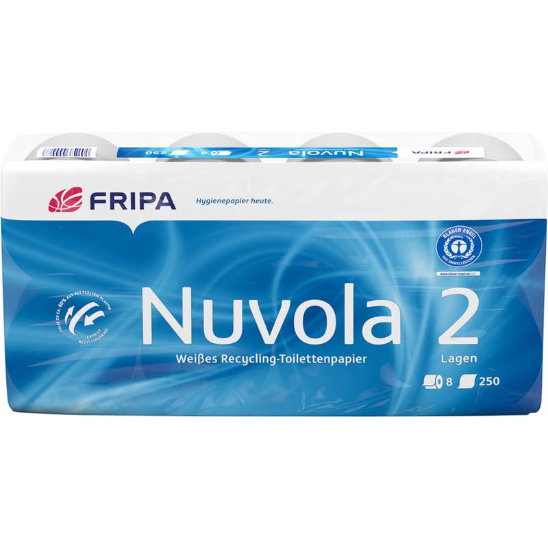 Fripa Toilettenpapier Nuvola, 2-lagig, hochweiß
