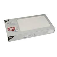 Papstar 82332, Quadratisch, Weiß, Vliesstoff (TNT), Tischdecke, 800 mm, 31,8 g