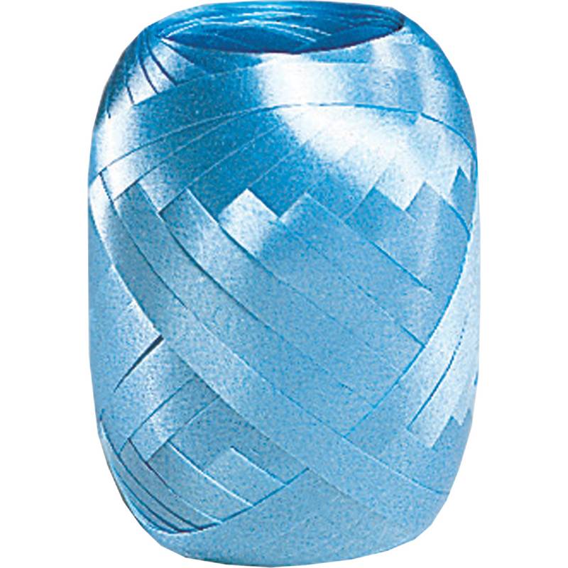 SUSY CARD Ringelband-Eiknäuel, glatt, 5 mm x 20 m, hellblau