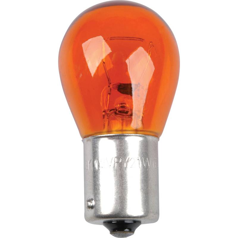 cartrend Kugellampe, 12 Volt, 21 Watt, gelb, Inhalt: 2 Stück