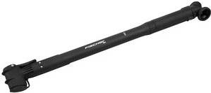 FISCHER Fahrrad-Luftpumpe Duokopf, für alle Ventile aus Kunststoff, mit Federkopf zur Rahmenbefestigung,