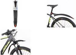 FISCHER Fahrrad-Spritzschutz-Set 66,00cm (26'')-29'' (66,04