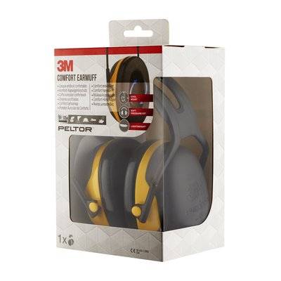 3M X2AC1 - Erwachsener - Männlich - Schwarz - Gelb - Kopfband - 105 dB - 31 dB