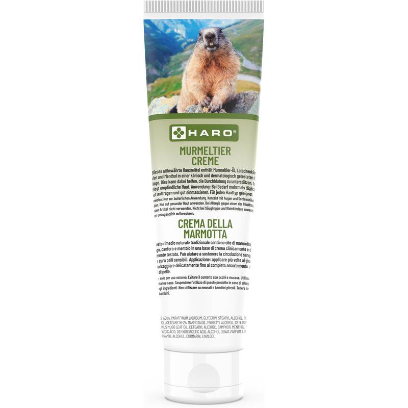 HARO Murmeltier Creme, 100 ml Tube
