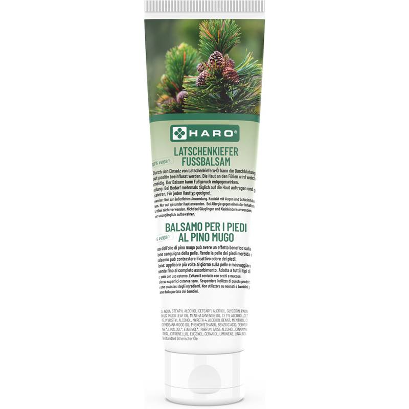HARO Latschenkiefer Fußbalsam, 100 ml Tube