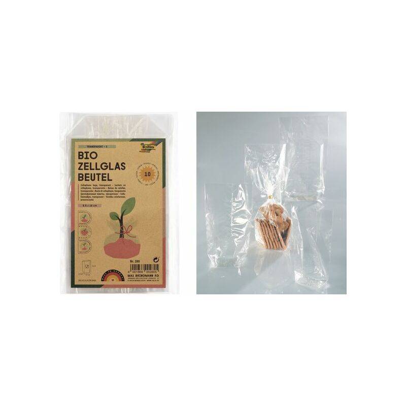 folia Zellglasbeutel, Maße: (B)85 x (H)145 mm, transparent