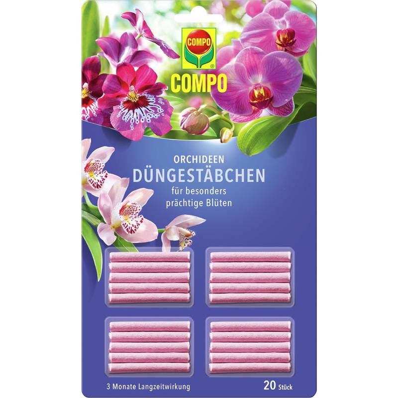 COMPO Düngestäbchen für Orchideen