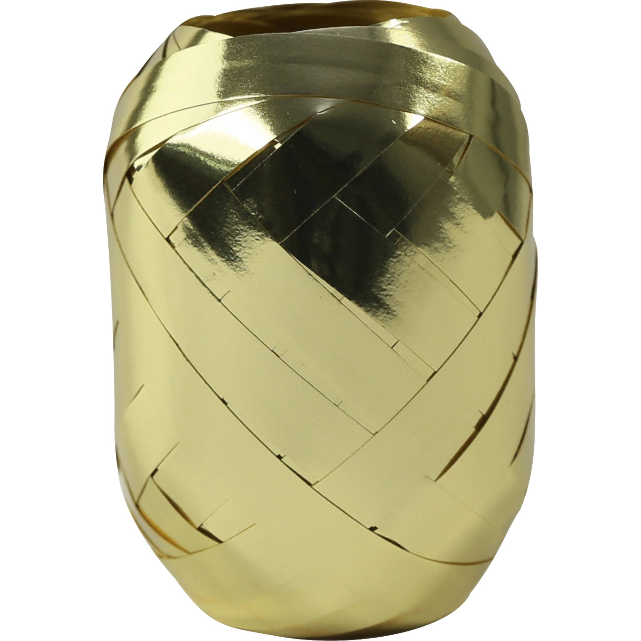 Clairefontaine Display 24 Geschenkbänder Metallic-Effekt, 10mx7mm Gold 612075C