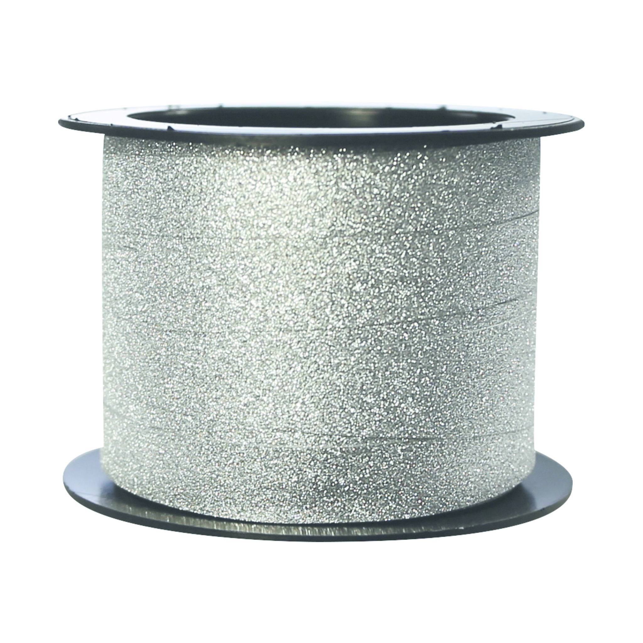 Clairefontaine Geschenkbänder 18 St 10mx10mm Glitzer gold/silber/schwarz 612697C