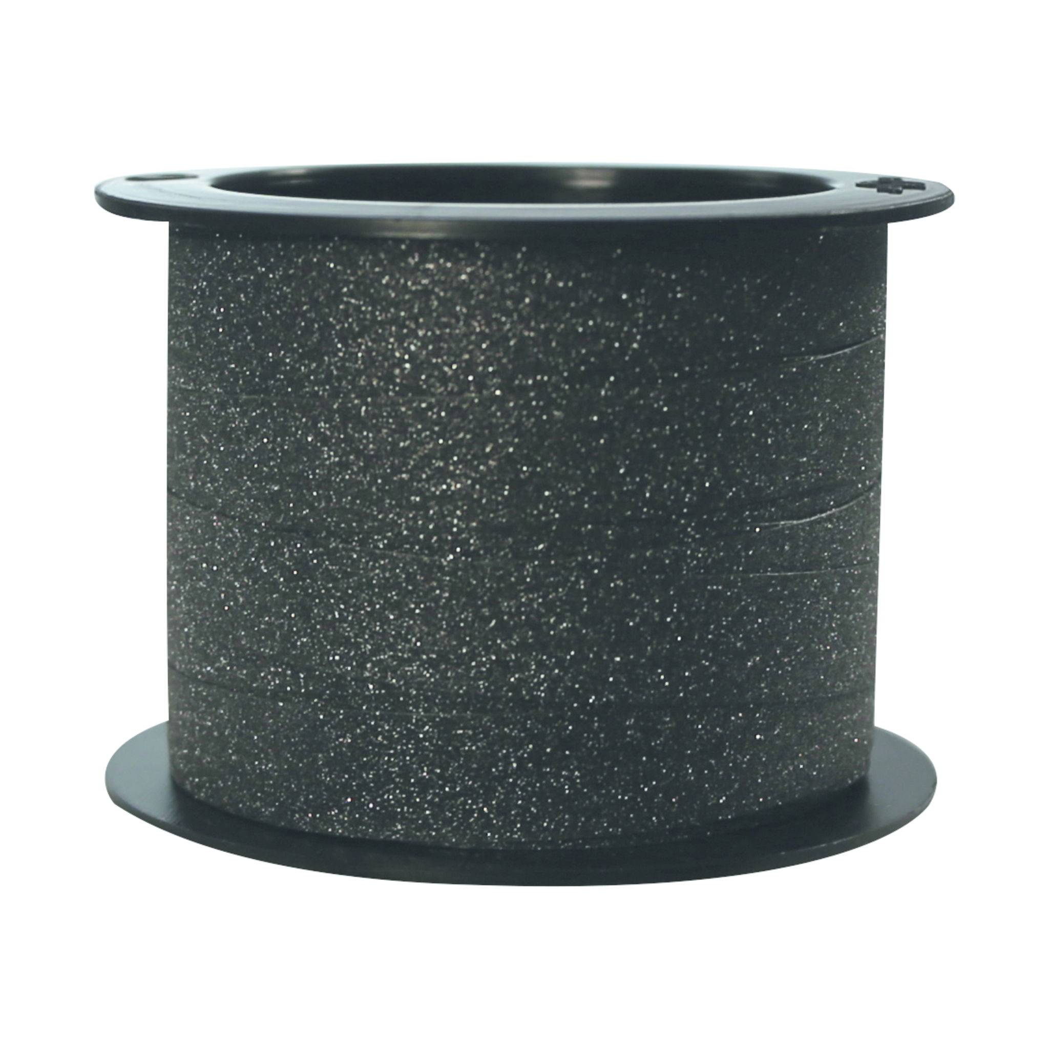 Clairefontaine Geschenkbänder 18 St 10mx10mm Glitzer gold/silber/schwarz 612697C