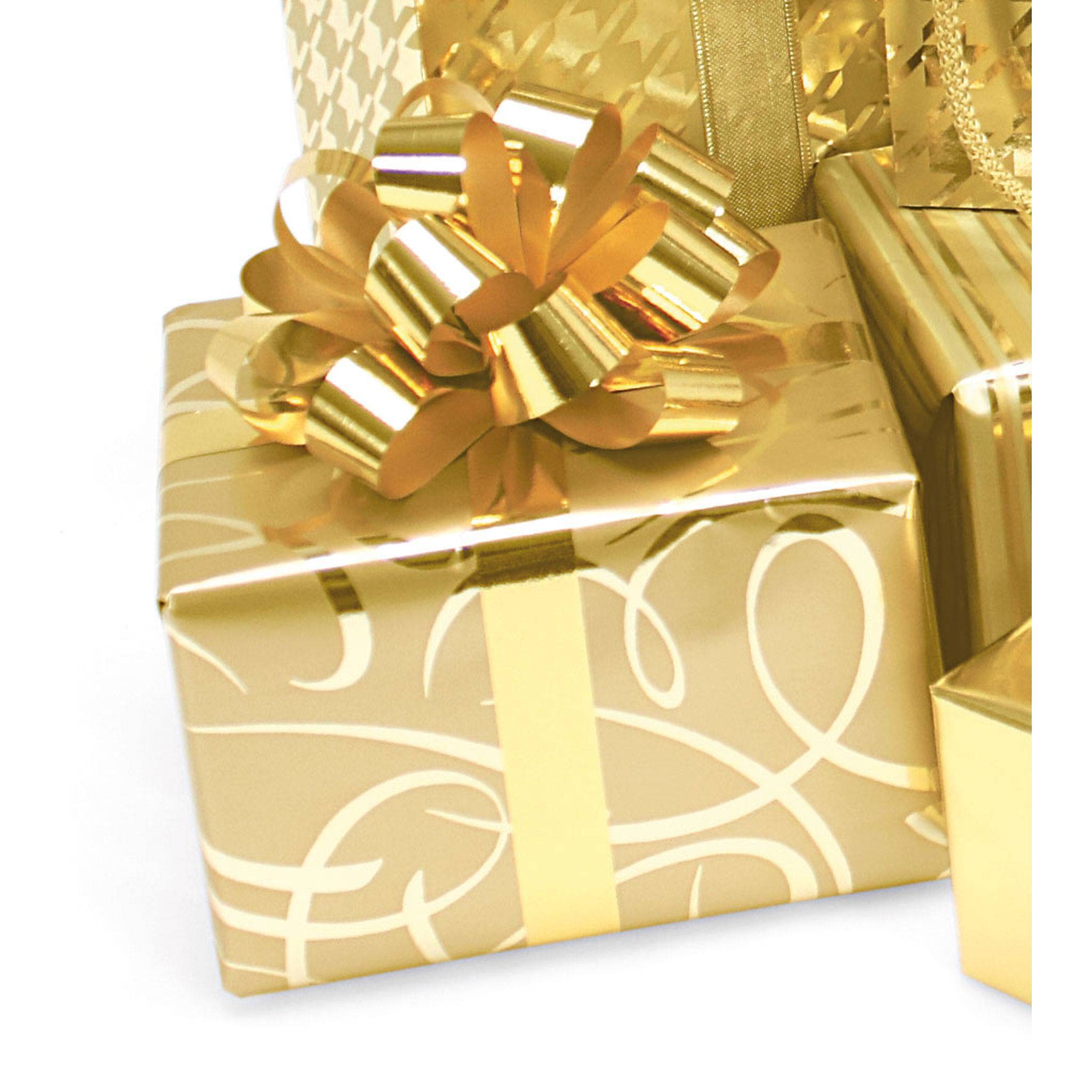 Clairefontaine Geschenkpapier Premium 80g, Rolle 50x0,70m Gold 211892C