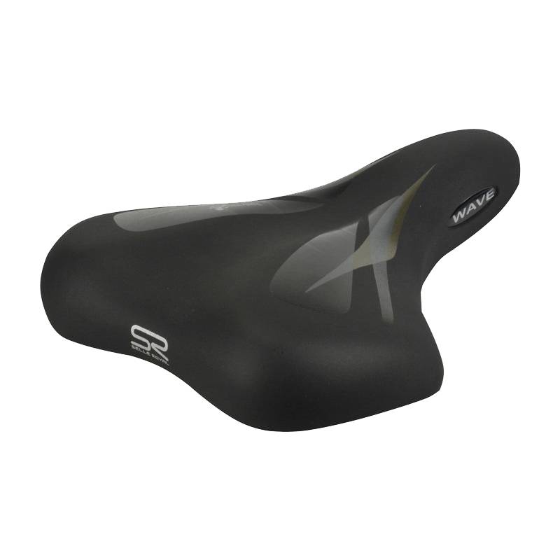 SELLE ROYAL Trekking-Gel-Fahrradsattel, schwarz