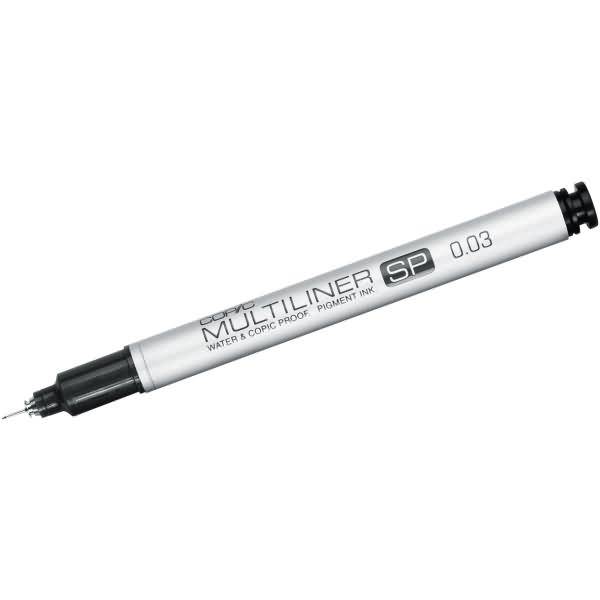 Fineliner Multi Liner SP schwarz 0.03 mm