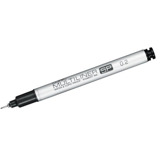 Fineliner Multi Liner SP schwarz 0.2 mm