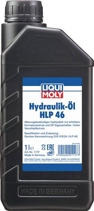 Hydrauliköl HLP 46 ISO VG 46 1l Kanister LIQUI MOLY