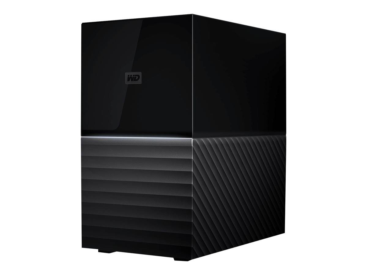 WD My Book Duo WDBFBE0360JBK - Festplatten-Array - 36 TB - 2 Schächte - HDD 18 TB x 2 - USB 3.1 Gen 1 (extern)