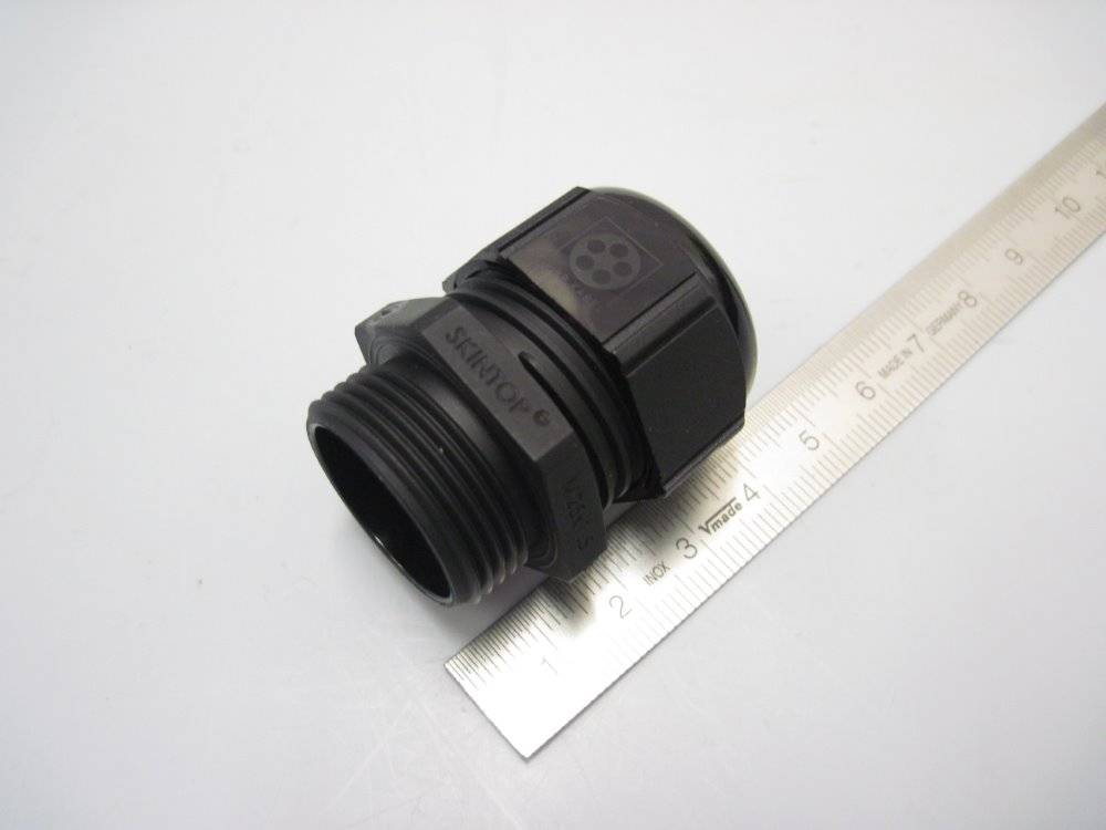 Verschraubung M20x1,5 PA D= 8-13mm schwarz - 5 Stück